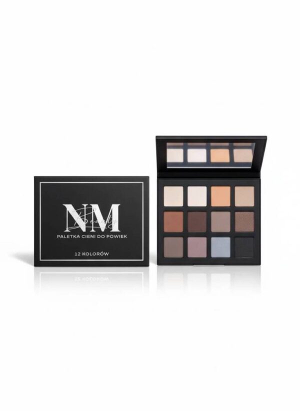PALETKA12 Paleta cieni NM Beauty